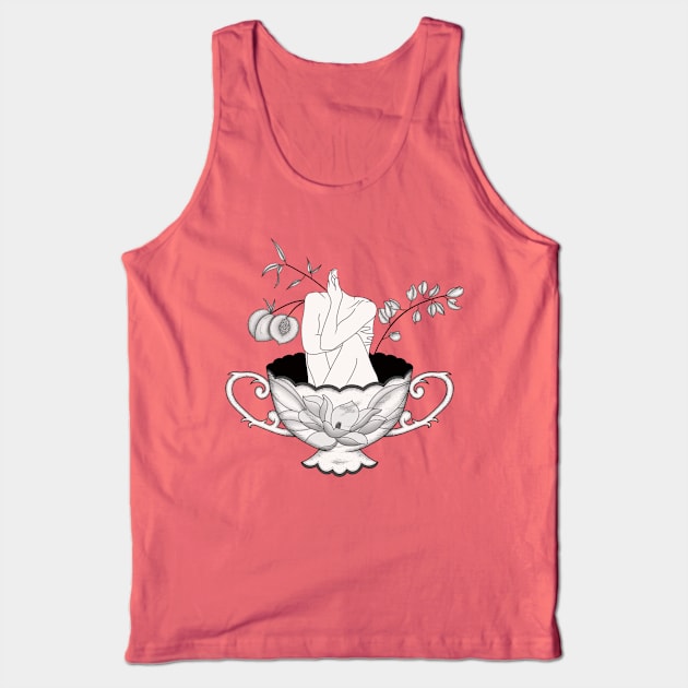 Just My Cup of Tea Tank Top by maedaytattoo